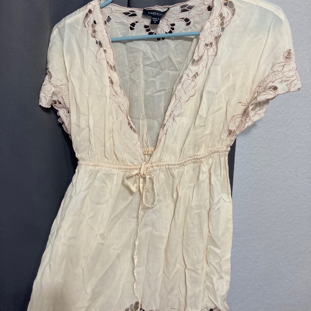 Summery closed-front kimono